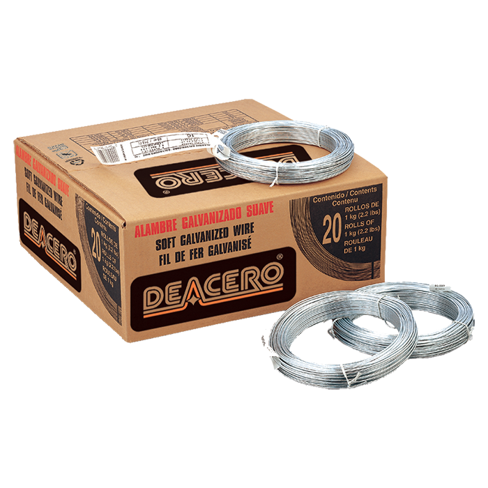 ALAMBRE ACERADO PARA CERCA ELECTRICA 2,4MM X  1M