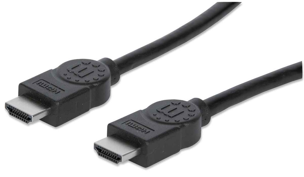 CABLE HDMI MANHATTAN M-M/30AWG/4K 30HZ 3M NEGRO